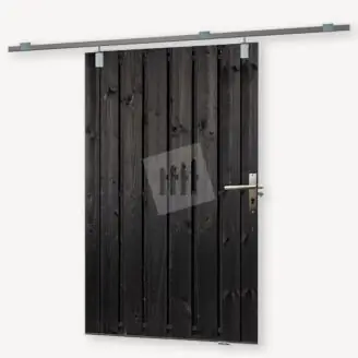 Schutting schuifdeur