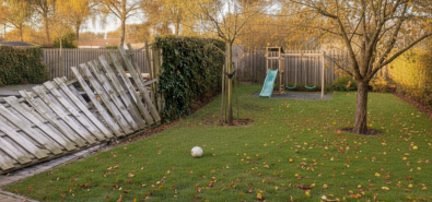 Stormschade aan je schutting: wat nu?